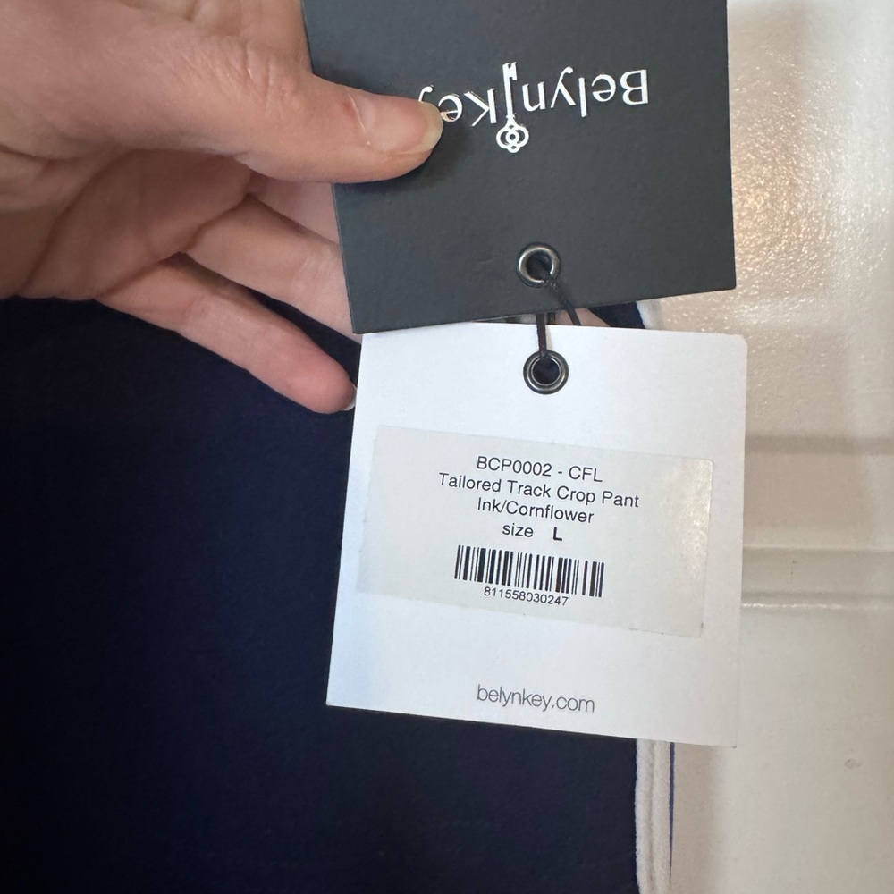 Belyn Key Ink Cornflower Track Pants - Picture 2 of 4